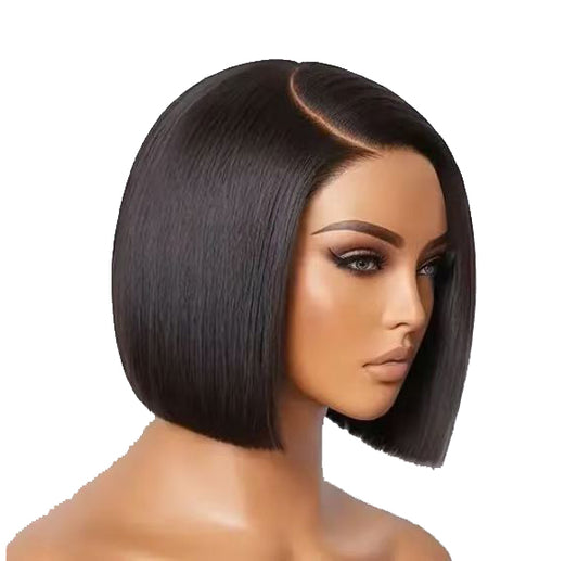 2x6 Glueless Wig - Premium Bone Straight Human Hair Wig